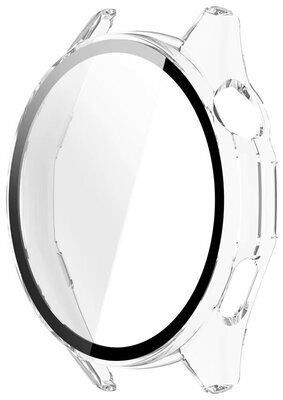 Cover protettiva (pro Huawei Watch GT 6, 46mm), in plastica, trasparente + vetro