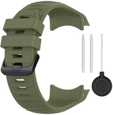 Cinturino in silicone Ricardo 26mm (pro Garmin Instinct 2X), verde