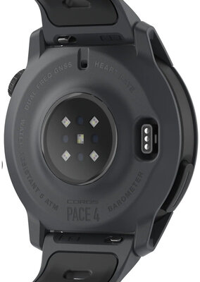 Coros Pace 4 Black / Silicone Band