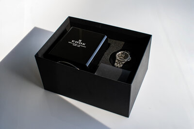 Edox Delfin Mecano 85310-3dm-ngin Limited Edition 300pcs (+ carica orologi)