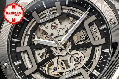 Edox Delfin Mecano 85310-3dm-ngin Limited Edition 300pcs (+ carica orologi)