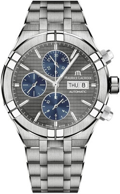 Maurice Lacroix Aikon Automatic Chronograph AI6038-TT03F-330-A (+ cinturino di ricambio)