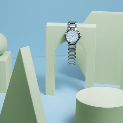 Maurice Lacroix Fiaba Round Quartz Ladies FA1104-SS002-E20-1