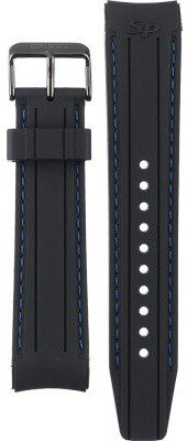 Cinturino in silicone Orient VDFCK0U 22mm (per il modello KV00), nero