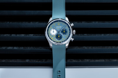 Union Glashütte Belisar Chronograph D009.427.17.042.09 Speedster Limited Edition 388pcs (+ cinturino di ricambio)