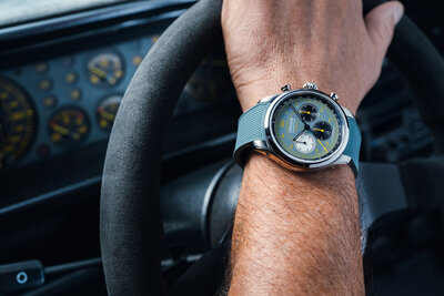 Union Glashütte Belisar Chronograph D009.427.17.042.09 Speedster Limited Edition 388pcs (+ cinturino di ricambio)