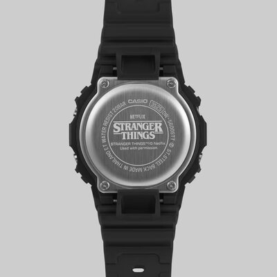 Casio G-Shock Original DW-5600STT-1ER Stranger Things Collaboration