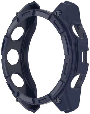 Custodia protettiva (per Garmin Fenix 8/9 SOLAR, 51mm), in silicone, blu