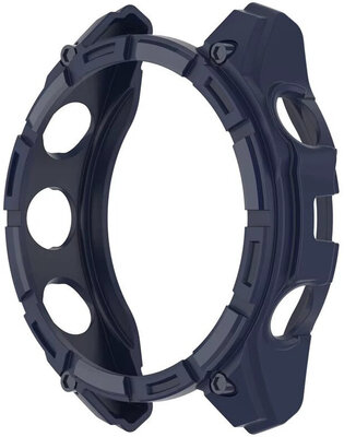 Cover protettiva (pro Garmin Fenix 8 SOLAR, 47mm), in silicone, blu