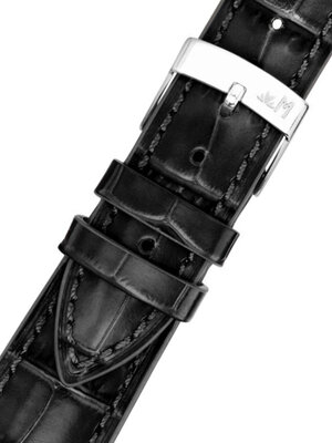 Cinturino in pelle Morellato Bayon 6167C54.019 S, nero