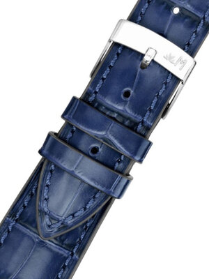 Cinturino in pelle Morellato Bayon 6167C54.062 M, blu