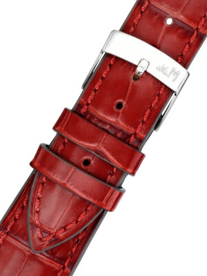 Cinturino in pelle Morellato Bayon 6167C54.083 M, rosso