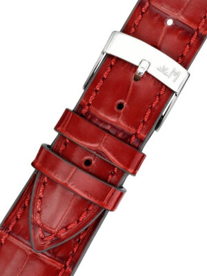 Cinturino in pelle Morellato Bayon 6167C54.083 S, rosso