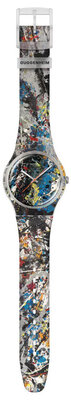 Swatch x Guggenheim Pollock's Alchemy SUOZ366