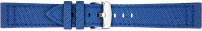 Cinturino in tessuto Morellato Peschici 6170E46.065 M, blu, materiale riciclato