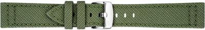 Cinturino in tessuto Morellato Peschici 6170E46.073 M, verde, materiale riciclato