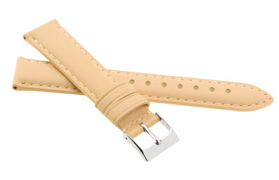 Cinturino in pelle JVD R41342 14mm, beige