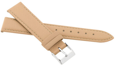 Cinturino in pelle JVD R41442 16mm, marrone