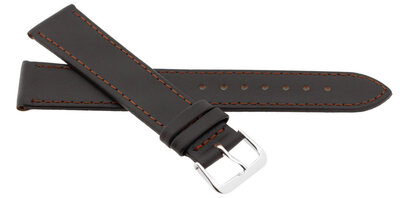 Cinturino in pelle JVD R23002 16mm, marrone