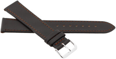 Cinturino in pelle JVD R23002 20mm, marrone