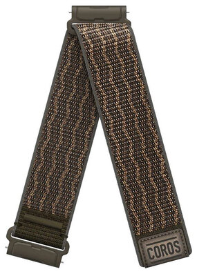 Cinturino in nylon Coros (pro Nomad), marrone, Quick Release