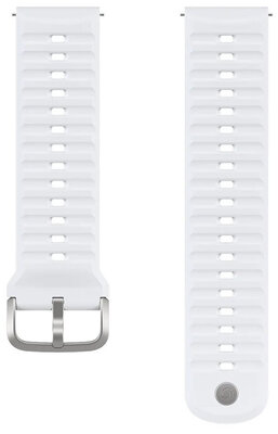 cinturino in silicone Coros (per Apex 4 42mm, Pace 4, Pace Pro aj.), bianco V1, Quick Release