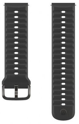 cinturino in silicone Coros (per Apex 4 42mm, Pace 4, Pace Pro aj.), nero V1, Quick Release