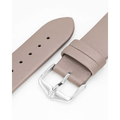 Cinturino in pelle Hirsch Cashmere M 03902195-2, beige, pelle di vitello, lunghezza M, Quick Release