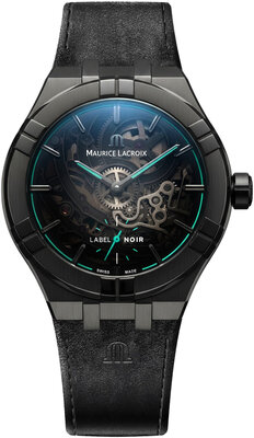 Maurice Lacroix Aikon Automatic Skeleton AI6028-DLB0B-030-H Label Noir Limited Edition 100pcs (+ cinturino di ricambio)