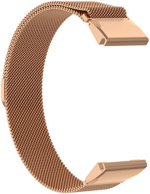 bracciale in acciaio inossidabile Ricardo Muriana 22mm, Rose Gold, QuickFit