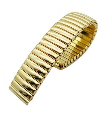Bracciale in acciaio inossidabile Ricardo Crotone, dorato, elastico