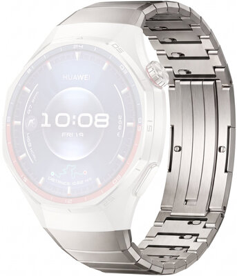 Bracciale in titanio Ricardo (pro Huawei Watch GT 6 Pro), argento, QuickFit