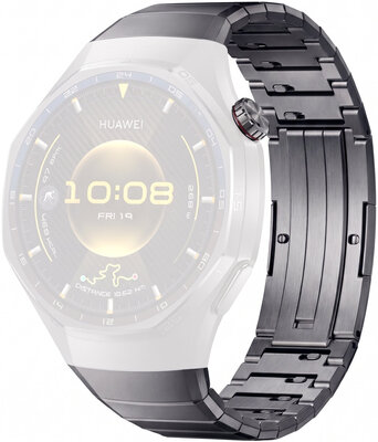 Bracciale in titanio Ricardo (pro Huawei Watch GT 6 Pro), nero, QuickFit