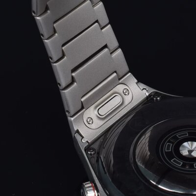 Bracciale in titanio Ricardo (pro Huawei Watch GT 6 Pro), nero, QuickFit