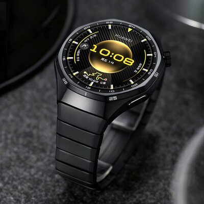 Bracciale in titanio Ricardo (pro Huawei Watch GT 6 Pro), nero, QuickFit