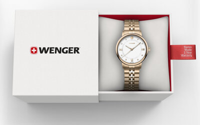 Wenger Urban Donnissima Quartz 60.1721.119 (+ cinturino di ricambio)