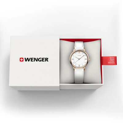Wenger Urban Donnissima Quartz 60.1721.119 (+ cinturino di ricambio)