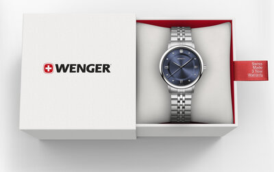Wenger Urban Donnissima Quartz 60.1721.120 (+ cinturino di ricambio)