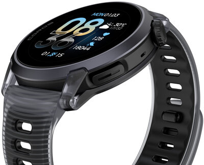 Coros Pace 4 Black Crystal / Silicone Band