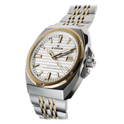 Edox Delfin 1973 Date Quartz 53032-357JM-AID