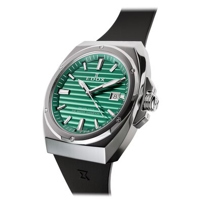Edox Delfin 1973 Date Quartz 53032-3CA-VIN
