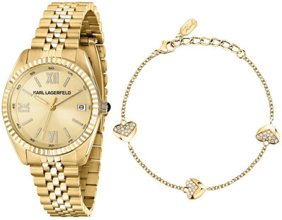 Karl Lagerfeld Timeless Code R0553108501 + bracciale