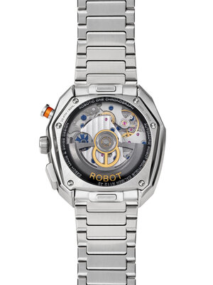 Robot Robotic One Silver 2501ST01 Automatic Chronograph (+ cinturino di ricambio)