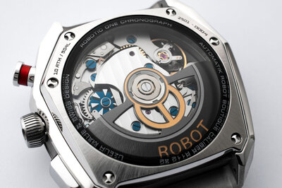 Robot Robotic One Silver 2501ST01 Automatic Chronograph (+ cinturino di ricambio)