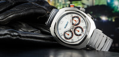 Robot Robotic One Silver 2501ST01 Automatic Chronograph (+ cinturino di ricambio)