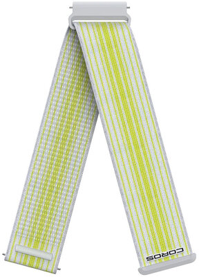 Cinturino in nylon Coros (pro Apex 4 42mm, Pace 4, Pace Pro aj.), bianco, Quick Release