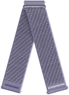 Cinturino in nylon Coros (pro Apex 4 42mm, Pace 4, Pace Pro aj.), viola, Quick Release