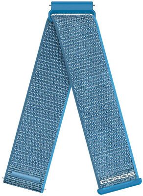 Cinturino in nylon Coros (pro Apex 4 42mm, Pace 4, Pace Pro aj.), blu, Quick Release