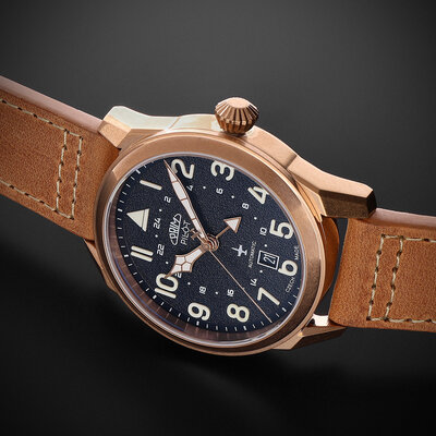 Prim Pilot Dual Time Automatic W91P.13250.E Limited Edition 50pcs