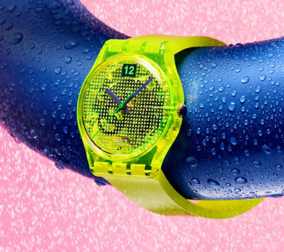 Swatch Luminously Lemon SO28J103